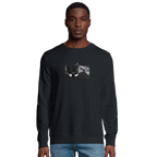 Patience - "This is Where He Stood" Sweatshirt Black XS 3