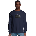 Patience - "This is Where He Stood" Sweatshirt French Navy XS 3