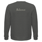Patience - "This is Where He Stood" Sweatshirt Grey Melange XS 2