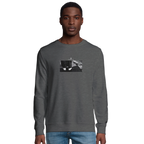 Patience - "This is Where He Stood" Sweatshirt Grey Melange XS 3