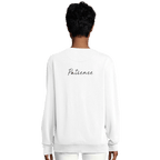 Patience - "This is Where He Stood" Sweatshirt White XS 6