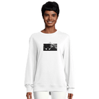 Patience - "This is Where He Stood" Sweatshirt White XS 5