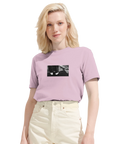 Patience - "This is Where He Stood" T-shirt Candy Pink XS 6