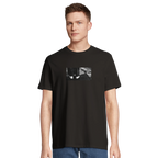 Patience - "This is Where He Stood" T-shirt Deep Black XS 5