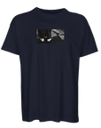 Patience - "This is Where He Stood" T-shirt French Navy S 28