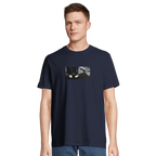 Patience - "This is Where He Stood" T-shirt French Navy XS 4
