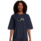 Patience - "This is Where He Stood" T-shirt French Navy XS 27