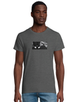 Patience - "This is Where He Stood" T-shirt Grey Melange XS 4