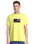 Patience - "This is Where He Stood" T-shirt Light Yellow XS 4