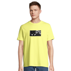 Patience - "This is Where He Stood" T-shirt Light Yellow XS 4