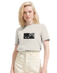 Patience - "This is Where He Stood" T-shirt Off White XS 6