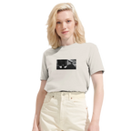 Patience - "This is Where He Stood" T-shirt Off White XS 6