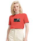 Patience - "This is Where He Stood" T-shirt pop orange XS 6