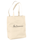 Patience - "This Is Where He Stood" Tote Bag Natural 3