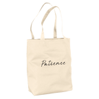 Patience - "This Is Where He Stood" Tote Bag Natural 3