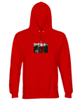 Presence - "Cuba Girl" Hoodie Bright Red XS 14