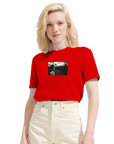 Presence - "Cuba Girl" T-shirt Bright Red XS 75