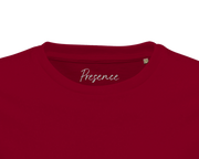 Presence - "Cuba Girl" T-shirt Burgundy XS 2
