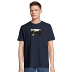 Presence - "Cuba Girl" T-shirt French Navy XS 4