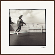 Ready to Fly Framed print 70x70 cm / 28x28″ Dark wood frame 41