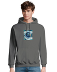 Real - "Around and Around" Hoodie charcoal melange XS 3