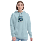 Real - "Around and Around" Hoodie creamy blue XS 5