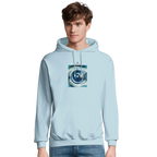 Real - "Around and Around" Hoodie creamy blue XS 3