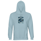 Real - "Around and Around" Hoodie creamy blue XS 1