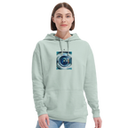 Real - "Around and Around" Hoodie creamy green XS 5