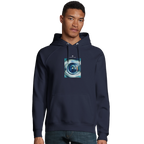 Real - "Around and Around" Hoodie French Navy XS 3