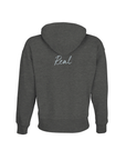 Real - "Around and Around" Hoodie Grey Melange XS 2