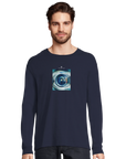 Real - "Around and Around" Long sleeve French Navy XS 3
