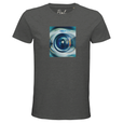 Real - "Around and Around" T-shirt Grey Melange 1