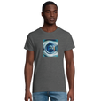 Real - "Around and Around" T-shirt Grey Melange 4