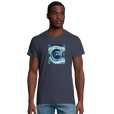 Real - "Around and Around" T-shirt mouse grey 4