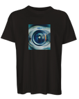 Real - "Around and Around" T-shirt Deep Black 1