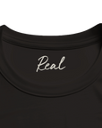 Real - "Around and Around" T-shirt Deep Black 2