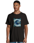 Real - "Around and Around" T-shirt Deep Black 4