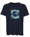 Real - "Around and Around" T-shirt French Navy 1