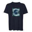 Real - "Around and Around" T-shirt French Navy 1