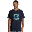 Real - "Around and Around" T-shirt French Navy 4