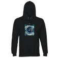 Real - "Around and Around" Hoodie Black 1