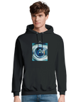 Real - "Around and Around" Hoodie Black 3