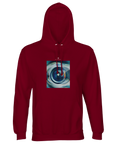 Real - "Around and Around" Hoodie Burgundy 1