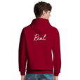 Real - "Around and Around" Hoodie Burgundy 4