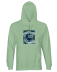 Real - "Around and Around" Hoodie frozen green 1