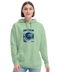 Real - "Around and Around" Hoodie frozen green 5
