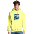Real - "Around and Around" Hoodie Light Yellow 3