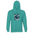 Real - "Around and Around" Hoodie pool blue 1
