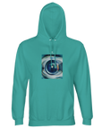 Real - "Around and Around" Hoodie pool blue 1
